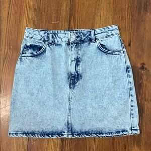 denim skirt